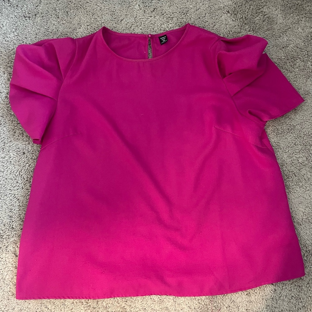 SHEIN puffer sleeve blouse